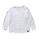 L/S BIG TEE "MOMENTARY"(WHITE)