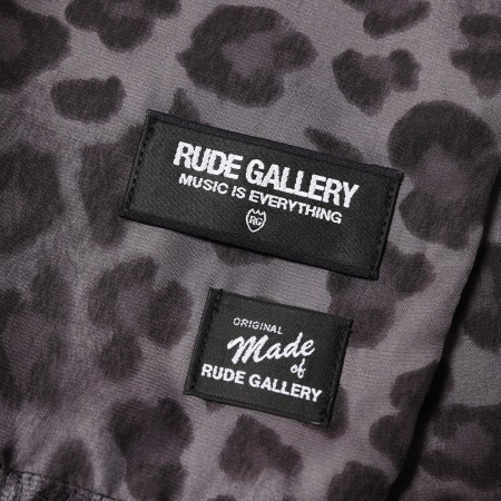 LEOPARD STOLE (BLACK)