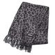 LEOPARD STOLE (BLACK)