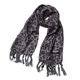 LEOPARD STOLE (BLACK)