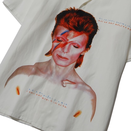 Aladdin Sane POHTO ALOHA SHIRT