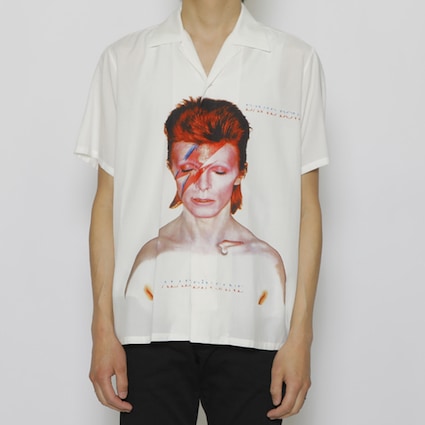 Aladdin Sane POHTO ALOHA SHIRT