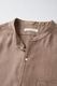 BAND COLLAR LONG TAIL SHIRTS (MINK)
