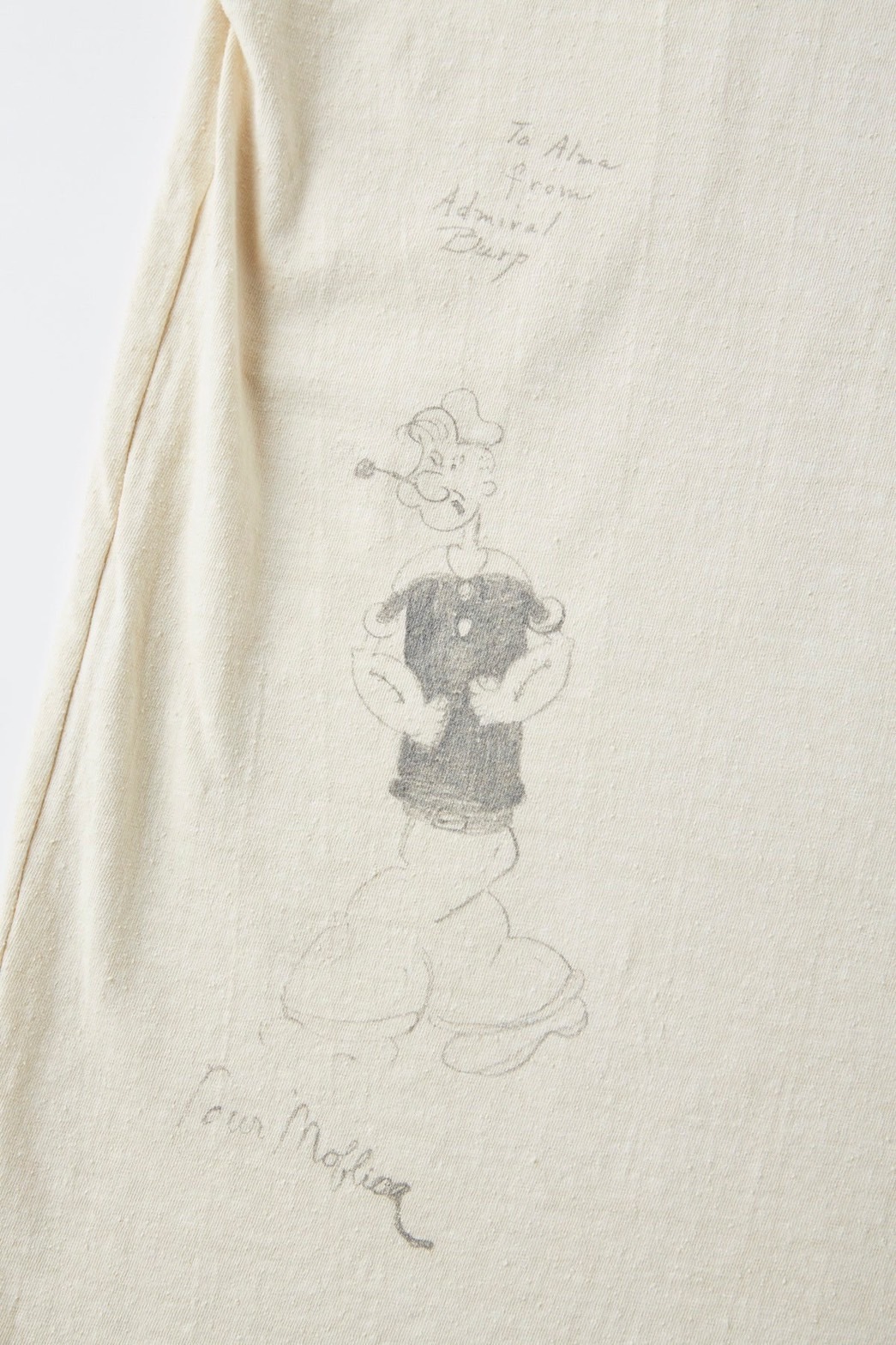 ATHLETIC TEE ��DRAWING�� (BONE)