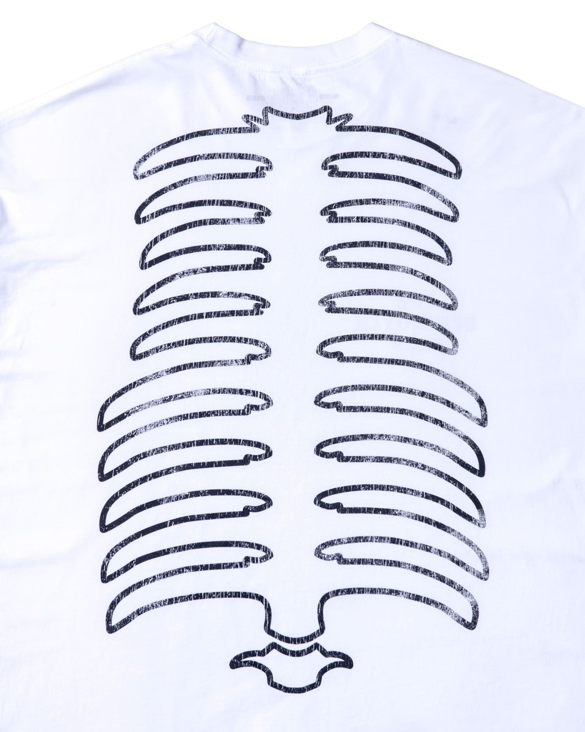 BIG SIZING L/S TEE ��BONE��(WHITE<BLUE-PRINT>)