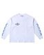 BIG SIZING L/S TEE ��BONE��(WHITE<BLUE-PRINT>)
