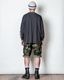 BIG SIZING L/S TEE ��BONE��(LIGHT-BLACK)