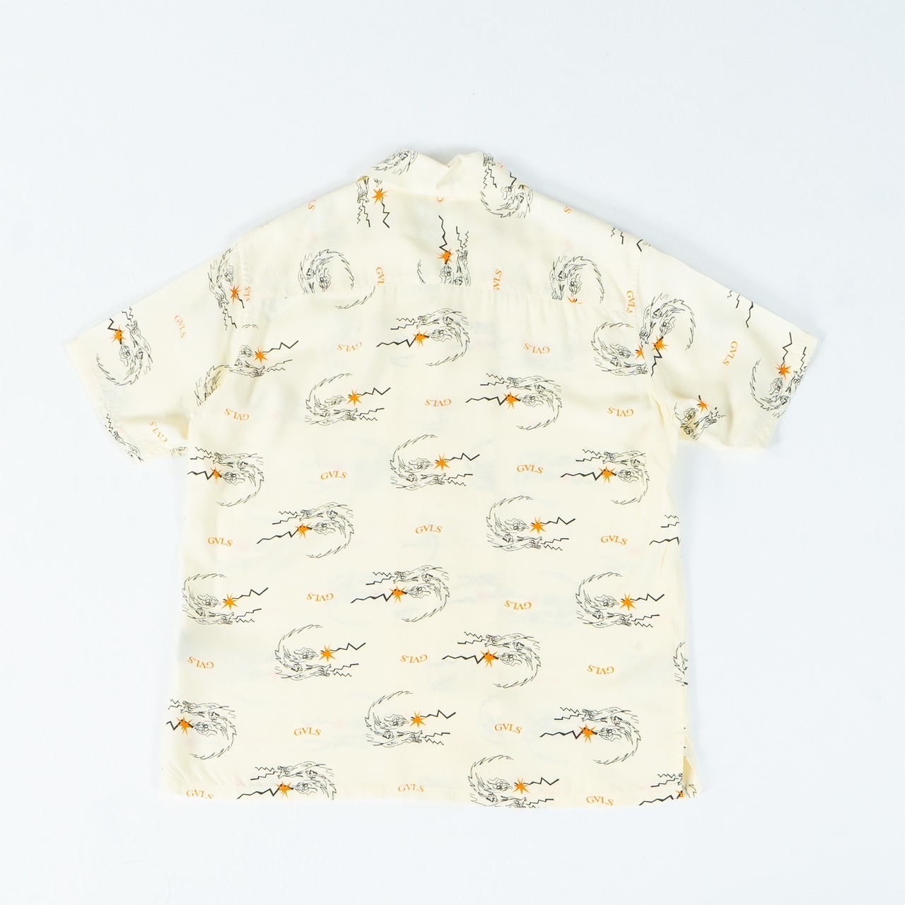 S/S ALOHA SHIRTS "GDR" (CREAM)