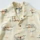 S/S ALOHA SHIRTS "GDR" (CREAM)