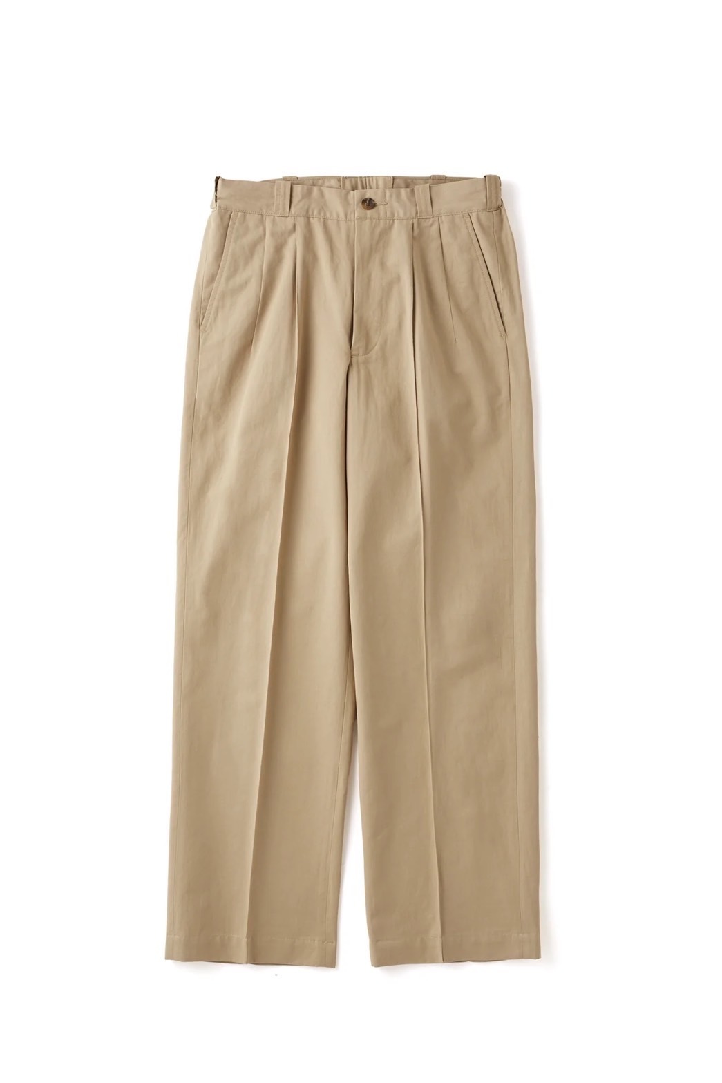 FRONT TUCK ARMY TROUSER (DUNE)