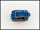 LEATHER BRACELET (BLUE)