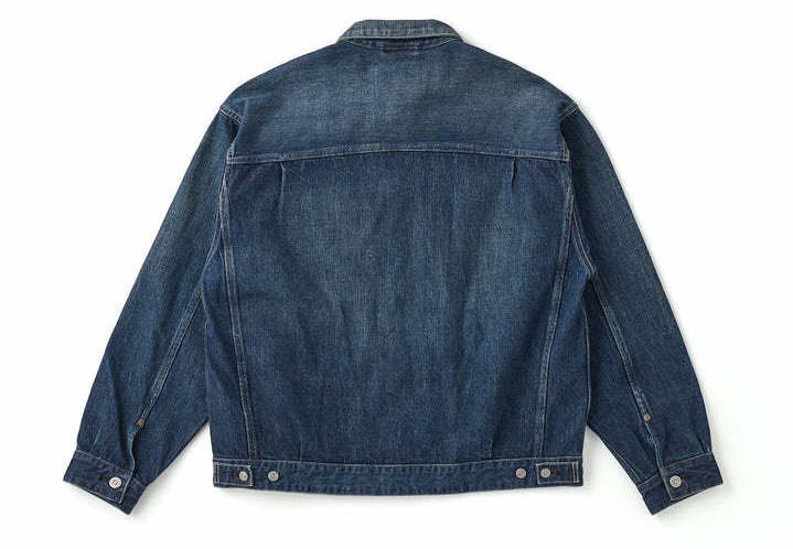 LOWER FLAP POCKET JEAN JACKET(FADE INDIGO)(INDIGO)
