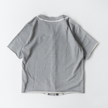 SWEAT BASEBALL SHIRTS (HEATHER GRAY)
