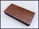 LEATHER WALLET��LONG��(BROWN)
