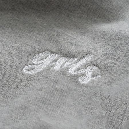 HEAVY WEIGHT PILLOVERBSWEAT "2TONE"(GRAY)