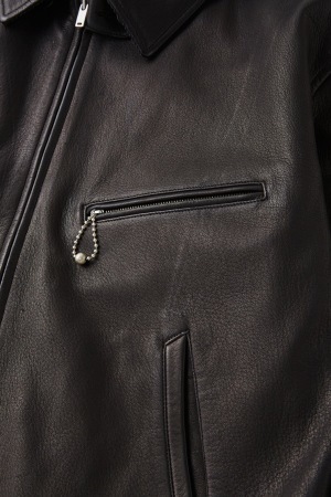 PATINA DEERSKIN HERCULES JACKET (PATINA BLACK)