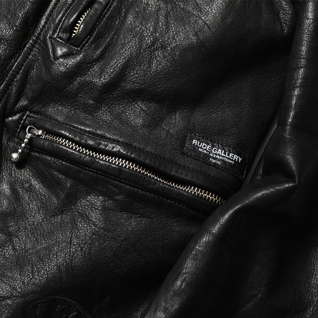 "RUDE" DOUBLE RIDERS JACKET