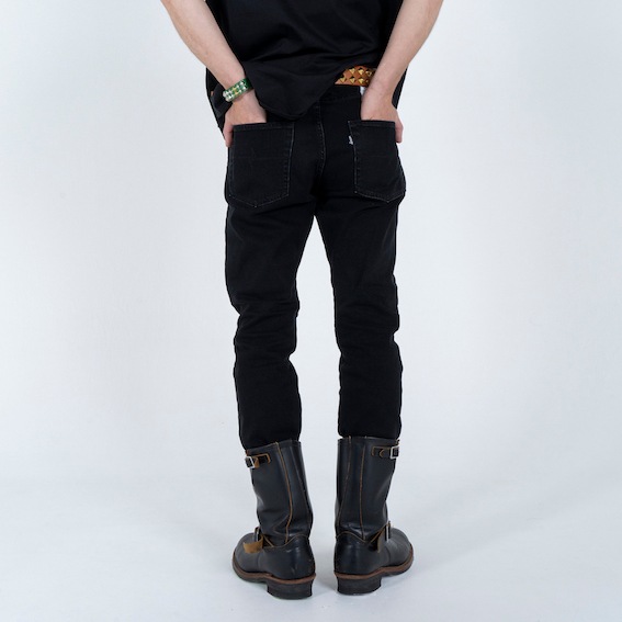 BLACK SLIM PANTS