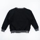 HEAVY WEIGHT PILLOVERBSWEAT "2TONE"(BLACK)
