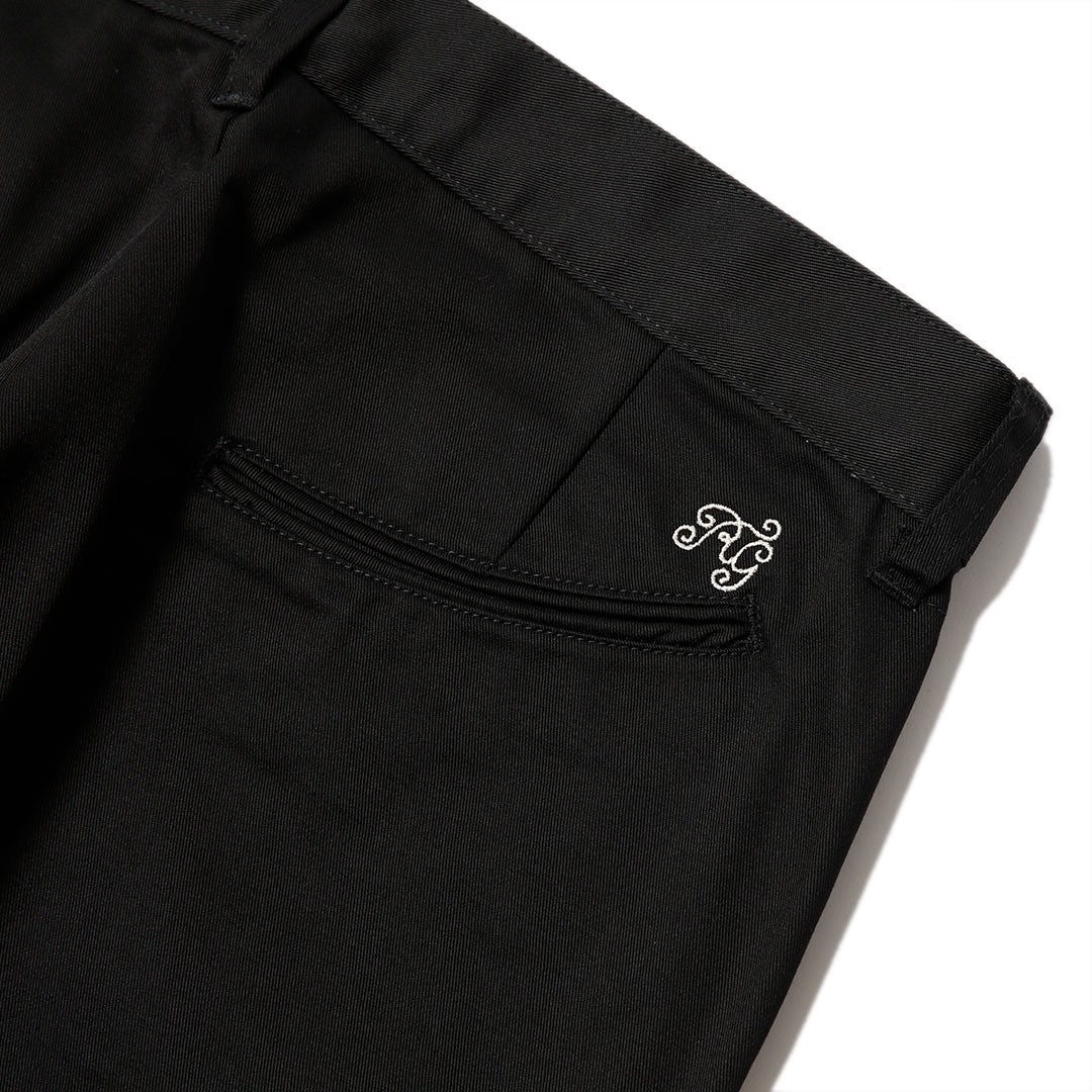 LOGO EMB TROUSERS (BLACK)