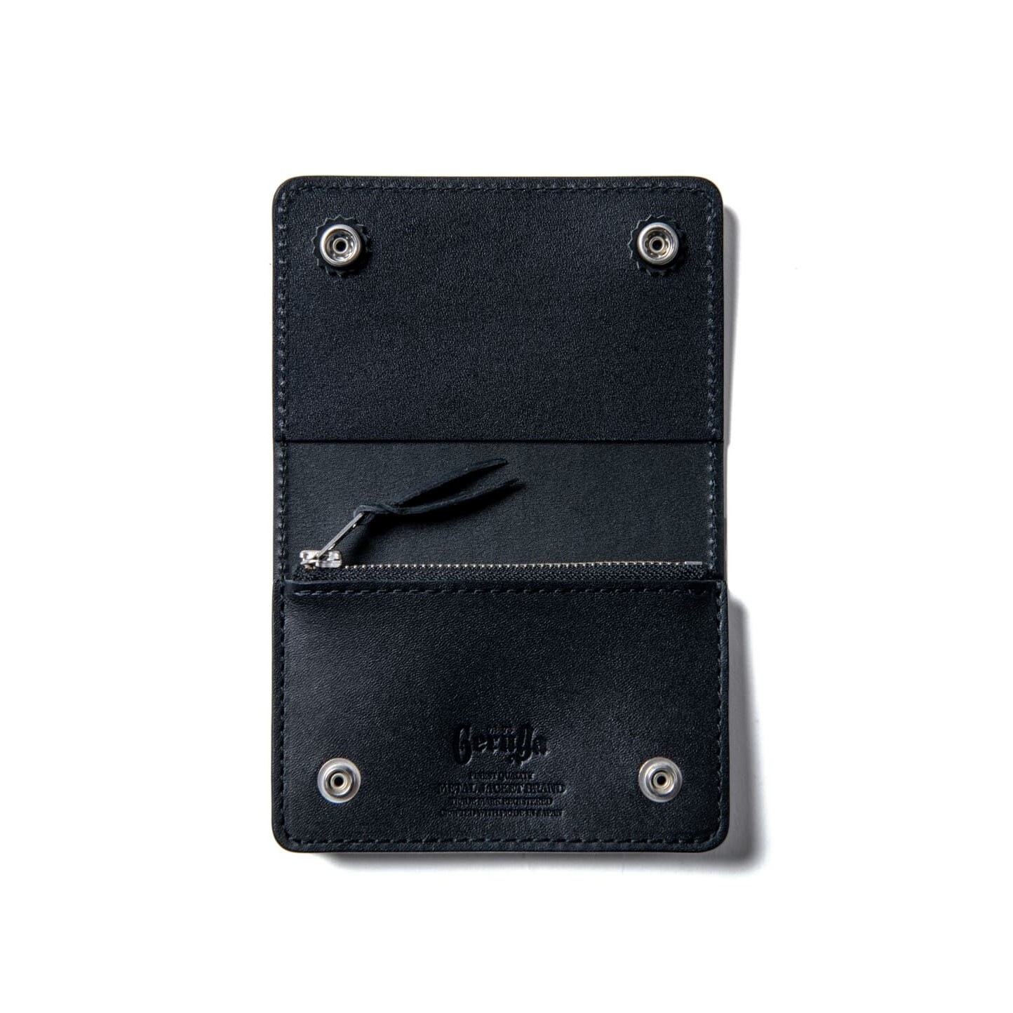 LEATHER SHORT WALLET (PEPPERMINT-GREEN)