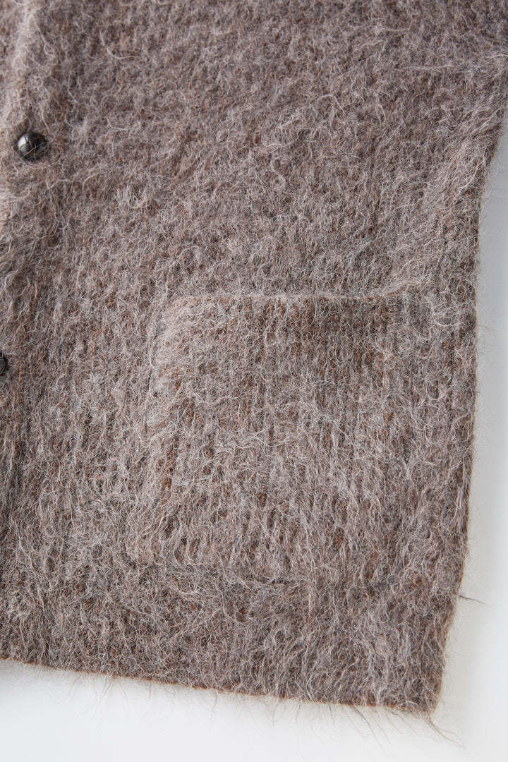 BLENDED ALPAKA CARDIGAN