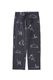 ORIGINAL PRINTED EASY TROUSER (Animal Drawing)(ONIX)