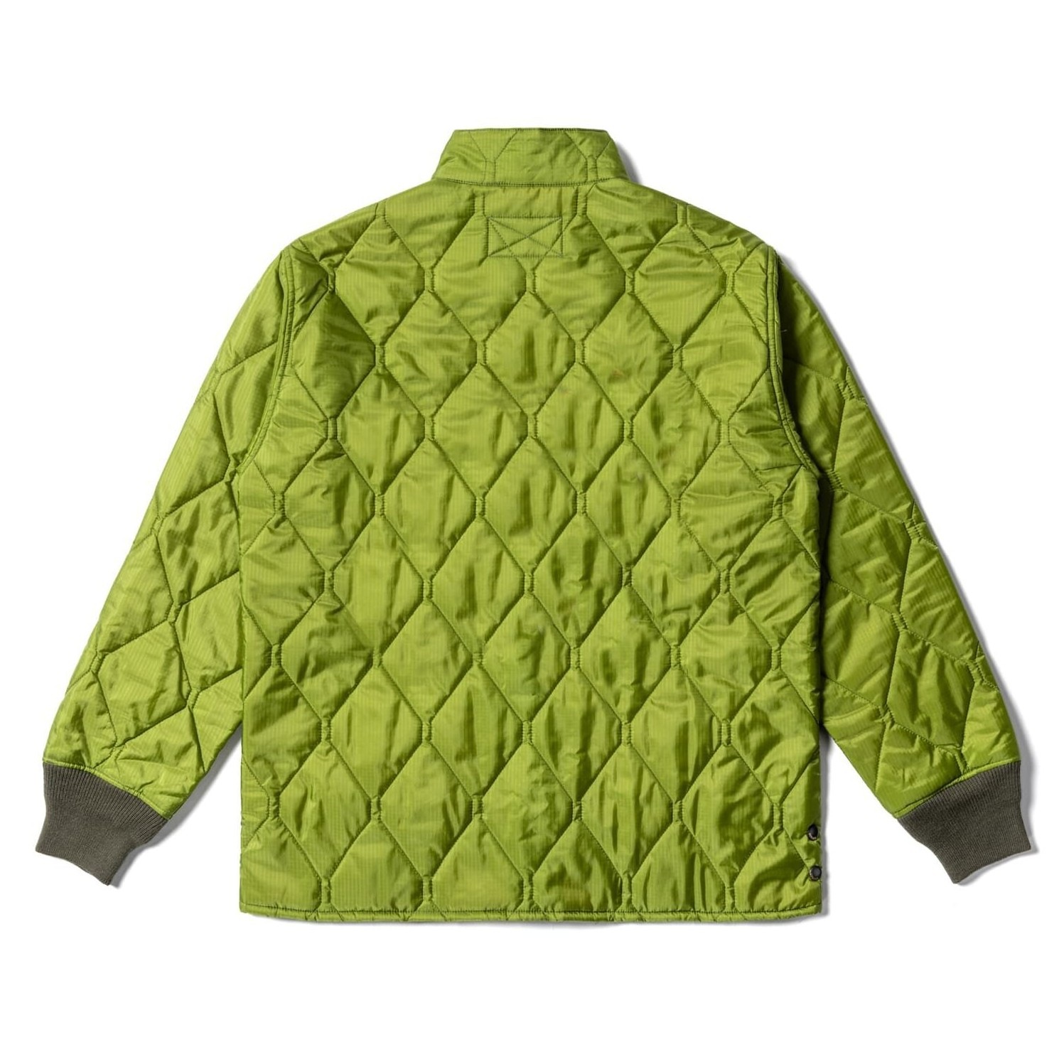 STAND COLLAR QUILTING JACKET<���ɽ�>(KAHKI-GREEN)