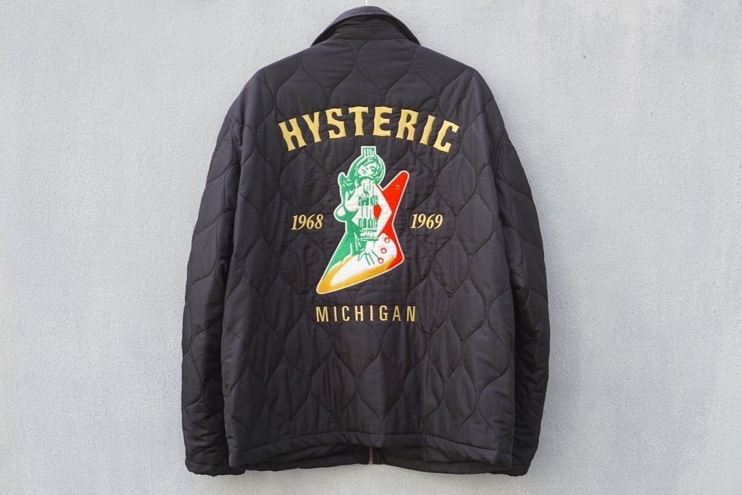 GUITAR GIRL MICHIGAN�ɽ� ����ƥ��󥰥��㥱�å� (BLACK)