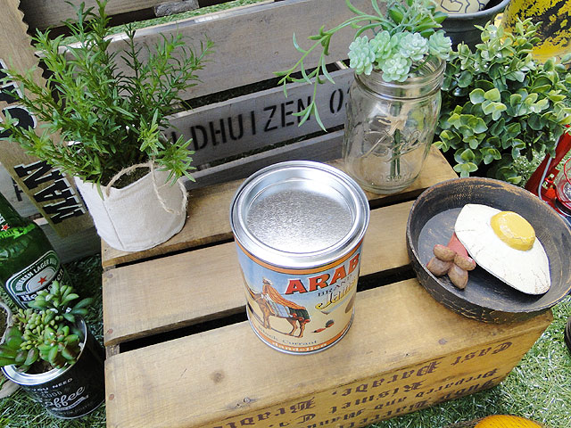 レトロなディスプレイ用 アンティーク缶詰 （No.10）の通販・販売