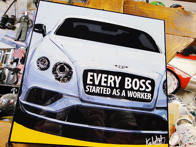 気質アップ ベントレーのポップアートフレーム アメリカ雑貨 アメリカン雑貨 インテリア グッズ 壁掛け 壁飾り レトロ ポスター おしゃれ かっこいい男の部屋 人気 壁面装飾 装飾 男前 ウォールデコレーション Tonna Com