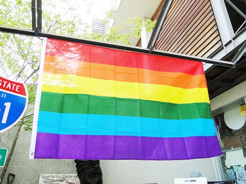 レインボーフラッグ|フラッグ/旗/バナー/タペストリー|もはや店長すら迷子になるアメ雑ジャングル