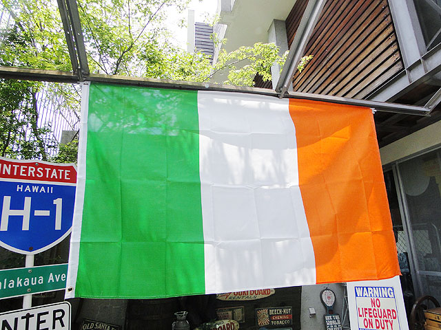 アイルランド国旗 ビッグサイズフラッグの通販・販売 | アメリカ雑貨の