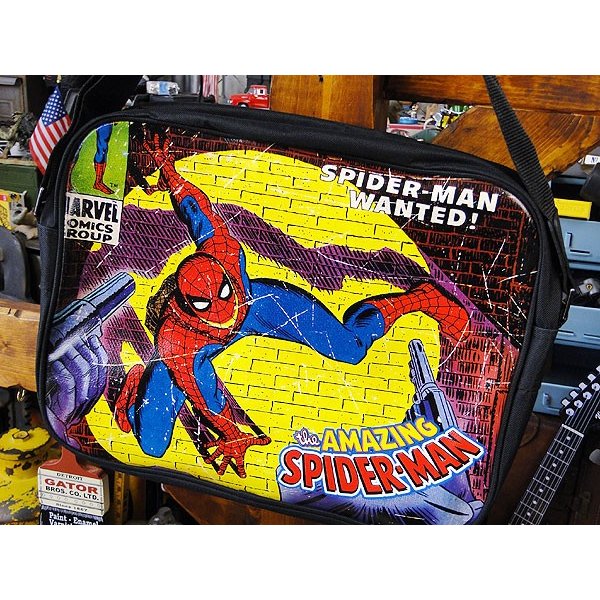 y2k ギミック スパイダーマン スリングバッグ ユニバ ワンショルダーバッグ y2k ギミック スパイダーマン スリングバッグ ユニバ ワン