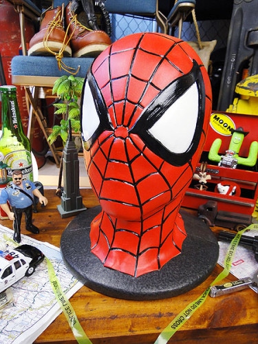 なりきりスパイダーマンマスク　（スーパーラテックスバージョン）　|キャラクターグッズ|もはや店長すら迷子になるアメ雑ジャングル