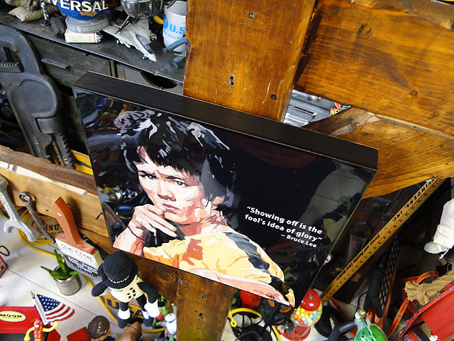 ブルース・リー ポップアートフレーム ブルースリー #022の通販・販売