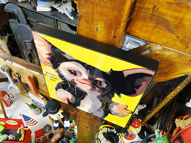 映画 グレムリン ギズモ ポップアートフレーム （スマイル） #321の