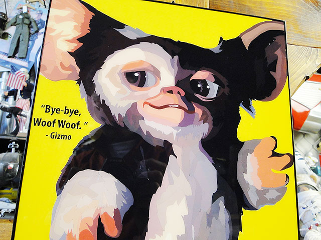 映画 グレムリン ギズモ ポップアートフレーム （スマイル） #321の