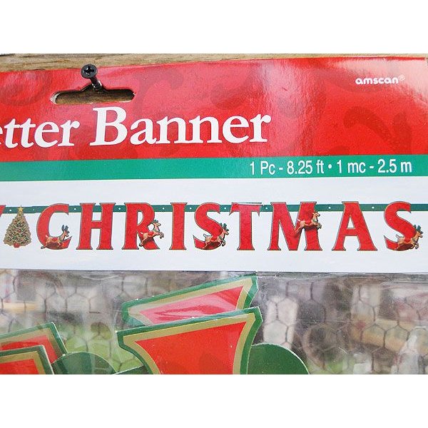 メリークリスマス ハンギングバナーの通販・販売 | アメリカ雑貨の