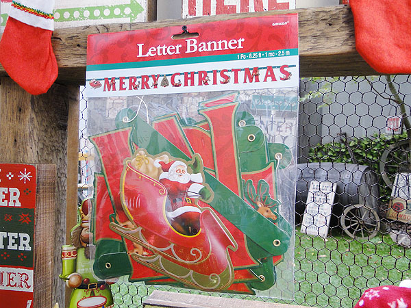 クリスマスバナー 旗 ハンギングバンティング、メリークリスマスバナー メリークリスマス ハンギングバナーの通販・販売 | アメリカ雑貨の