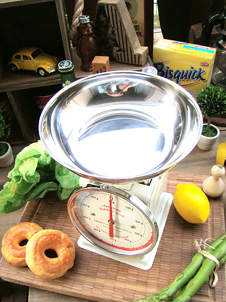 ダルトン アメリカンキッチンスケール Lサイズ （アイボリー）の通販