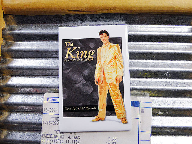 ミュージシャン＆映画スター マグネットシート （エルヴィス