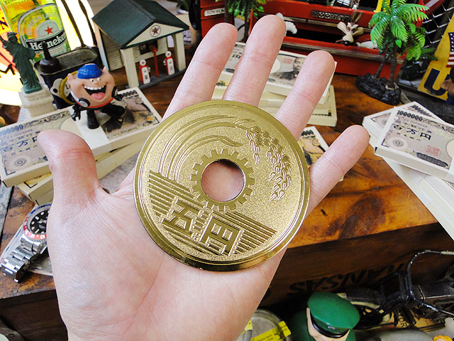 ご縁がありますデッカイ五円マグネットの通販・販売 | アメリカ雑貨の