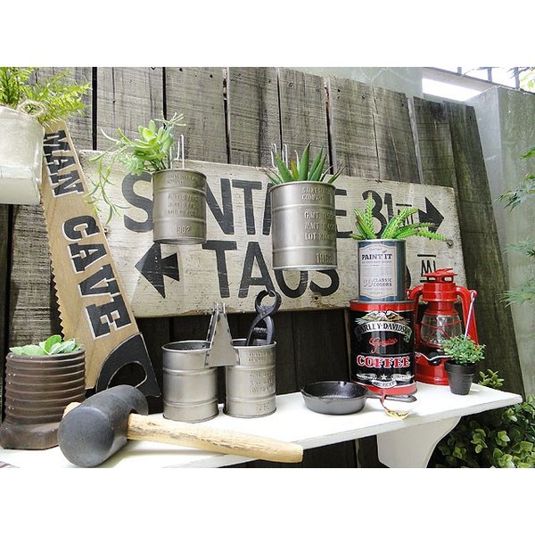 ハンギング ドラム缶ポット （Lサイズ）の通販・販売 | アメリカ雑貨の