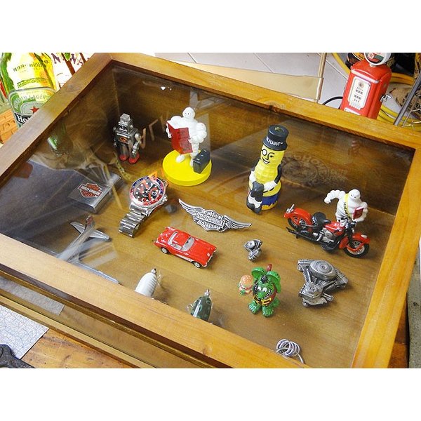 【収納ケース】ラスティパイン・ガラスケース L 楽天市場】ラスティパイン ガラスケース L アメリカン雑貨