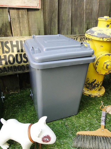 ミリタリートラッシュボックス ゴミ箱 60リットルサイズ