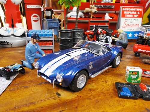 1965年　シェルビー　コブラ4275/C　ダイキャストミニカー　1/32スケール|世田谷ベース|男の秘密基地作りに！ガレージング雑貨
