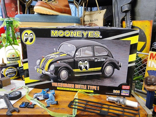 ムーンアイズ　VWビートル　プラモデル　1/24スケール　（リミテッドエディション）|男の秘密基地作りに！ガレージング雑貨
