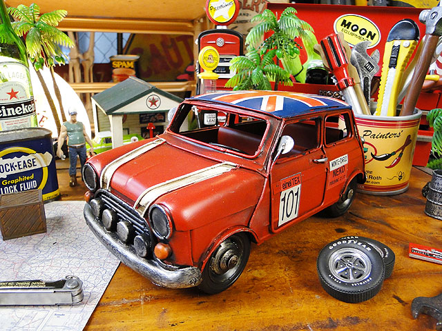 ミニクーパー ブリキオブジェの通販・販売 | アメリカ雑貨のテーマ