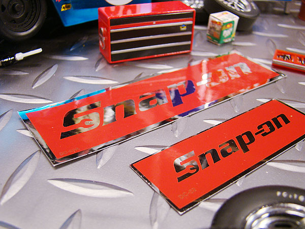 スナップオン ステッカー (レッドロゴ 四角) 大小2枚セットの通販 スナップオン ステッカー (レッドロゴ 四角) 大小2枚セットの通販